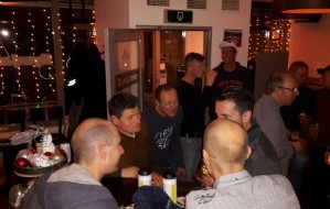Geslaagde eindejaarsborrel